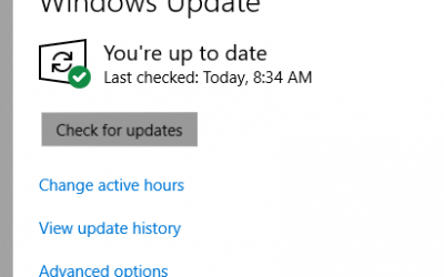 How to Windows 10 Update